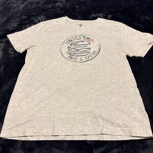 Hurley Light Gray Surf Graphic Tee